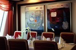 Hurtigruten Fram. Ресторан IMAQ Restaurant