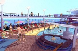 Independence of the Seas. Pools